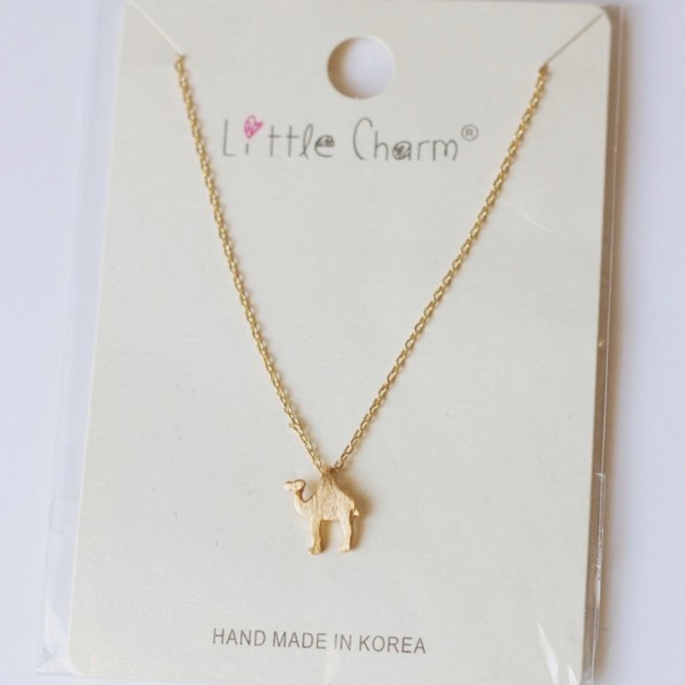 Camel Charm Necklace